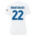 Inter Milan Henrikh Mkhitaryan #22 Borte Drakt Dame 2023-24 Kortermet
